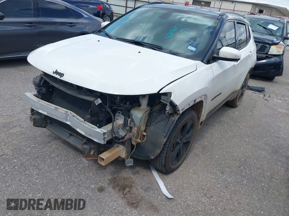 2020 Jeep Compass Latitude z VIN 3C4NJCBB9LT126299, wystawiony jako IAAI lot #42206657 z przebiegiem 60 550 mil mil oraz . Historia ofert i sprzedaży dostępna na DreamBid. Obrazek 18.