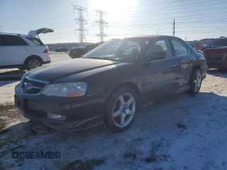 2002 Acura TL Type S w/Navigation with VIN 19UUA56902A007109, listed as a Copart auction lot 45857945 with 250,830 mi miles and Salvage Title. Bid and sale history available at carsss.com. Image 1.