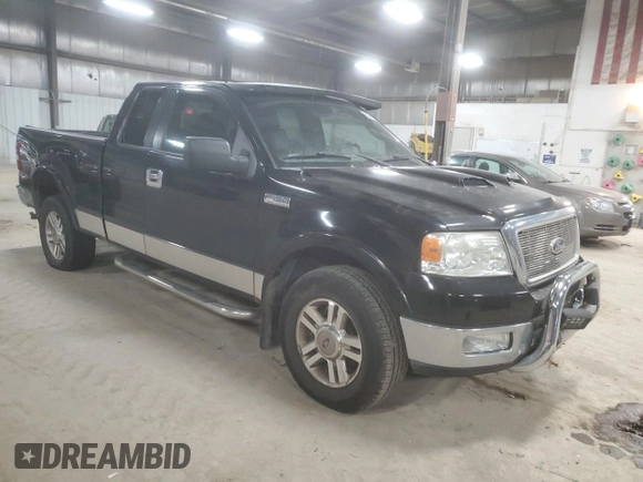 2005 Ford F-150 XLT with VIN 1FTPX14515FA53879, listed as a Copart auction lot 85462724 with 143,289 mi miles and Clean title. Bid and sale history available at DreamBid. Image 4.