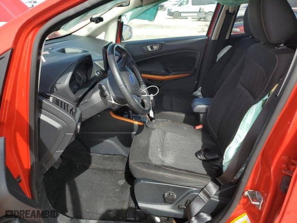2021 Ford EcoSport SE with VIN MAJ3S2GE9MC448218, listed as a Copart auction lot 47245615 with 24,301 mi miles and Salvage Title. Bid and sale history available at carsss.com. Image 7.