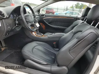 2006 Mercedes-Benz CLK-Class 3.5L with VIN WDBTK56H56F178542, listed as a Copart auction lot 67476684 with 126,404 mi miles and Salvage Title. Bid and sale history available at carsss.com. Image 7.