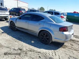 2014 Dodge Avenger SE with VIN 1C3CDZAG9EN222245, listed as a IAAI auction lot 41624596 with 123,890 mi miles and . Bid and sale history available at DreamBid. Image 3.