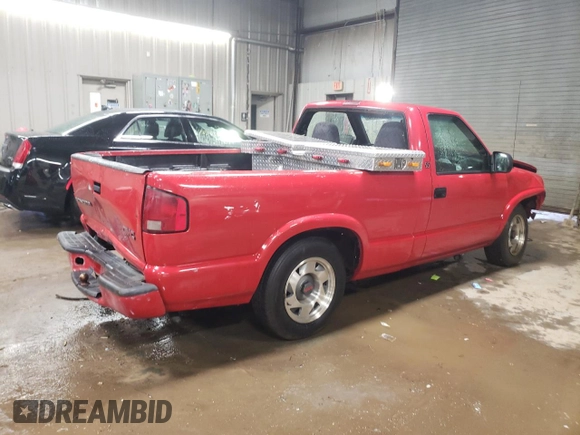 2000 GMC Sonoma with VIN 1GTCS1448YK194058, listed as a Copart auction lot 51225645 with 76,886 mi miles and Salvage Title. Bid and sale history available at carsss.com. Image 3.