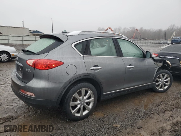 2011 Infiniti EX Journey with VIN JN1AJ0HR2BM852434, listed as a Copart auction lot 83782084 with 134,631 mi miles and Salvage Title. Bid and sale history available at DreamBid. Image 3.