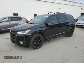2019 Chevrolet Traverse Premier with VIN 1GNEVKKW7KJ258024, listed as a Copart auction lot 49354375 with 113,850 mi miles and Salvage Title. Bid and sale history available at carsss.com. Image 1.