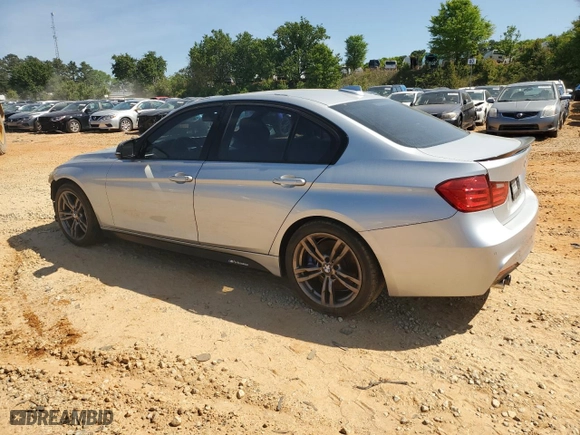 2015 BMW 3 Series 328i with VIN WBA3A5G59FNS90353, listed as a Copart auction lot 47984155 with 165,616 mi miles and Salvage Title. Bid and sale history available at carsss.com. Image 2.