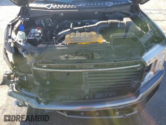 2019 Ford F-150 XL with VIN 1FTEW1EPXKFA94758, listed as a Copart auction lot 46749185 with 51,646 mi miles and Salvage Title. Bid and sale history available at carsss.com. Image 11.