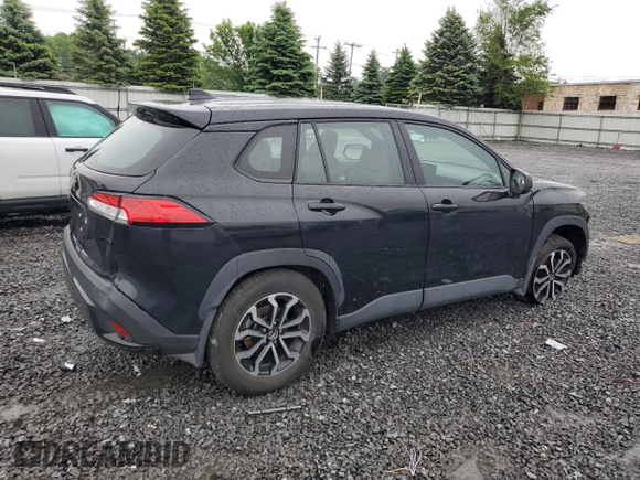 2024 Toyota Corolla Cross Hybrid S with VIN 7MUFBABG9RV029534, listed as a Copart auction lot 59087675 with 8,919 mi miles and Salvage title. Bid and sale history available at DreamBid. Image 3.