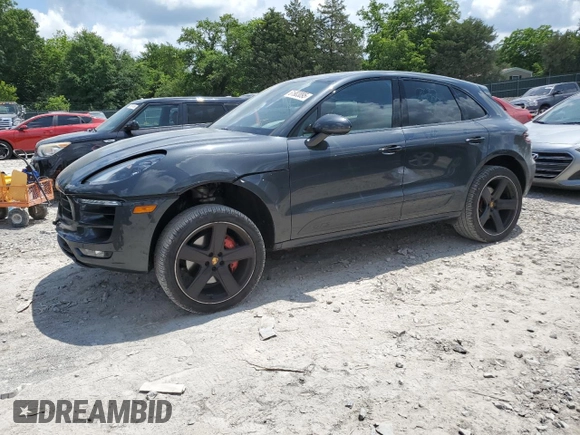 2018 Porsche Macan GTS with VIN WP1AG2A50JLB60934, listed as a Copart auction lot 61903095 with 66,021 mi miles and Salvage title. Bid and sale history available at DreamBid. Image 1.