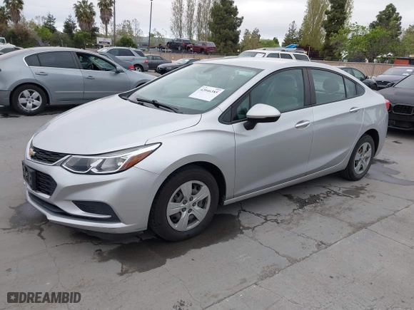 2017 Chevrolet Cruze LS with VIN 3G1BC5SM4HS560971, listed as a IAAI auction lot 42046385 with 114,694 mi miles. Bid and sale history available at carsss.com. Image 17.