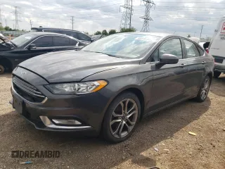 2017 Ford Fusion SE z VIN 3FA6P0H9XHR326074, wystawiony jako Copart lot #60378195 z przebiegiem 161 580 mil mil oraz Czysty tytuł • Clean title. Historia ofert i sprzedaży dostępna na DreamBid. Obrazek 1.