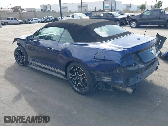 2018 Ford Mustang EcoBoost Premium with VIN 1FATP8UH6J5145514, listed as a IAAI auction lot 41668455 with 79,617 mi miles and . Bid and sale history available at carsss.com. Image 3.