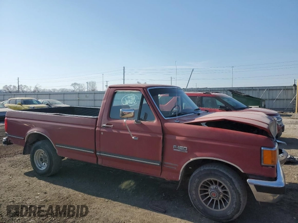 1991 Ford F-150 with VIN 1FTDF15Y3MKA83101, listed as a Copart auction lot 47082805 with 79,692 mi miles and Salvage Title. Bid and sale history available at carsss.com. Image 4.
