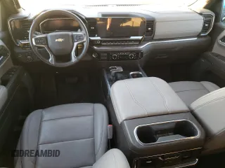 2024 Chevrolet Silverado 1500 LTZ with VIN 1GCUDGE8XRZ155256, listed as a Copart auction lot 79850884 with 33,328 mi miles and Salvage Title. Bid and sale history available at DreamBid. Image 8.