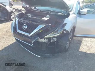 2020 Nissan Murano SL with VIN 5N1AZ2CJ6LN105493, listed as a IAAI auction lot 42487436 with 27,099 mi miles and . Bid and sale history available at DreamBid. Image 6.