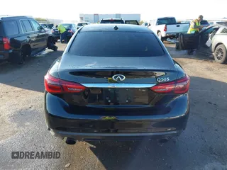 2018 Infiniti Q50 3.0t LUXE with VIN JN1EV7AP2JM359410, listed as a IAAI auction lot 40742721 with 161,858 mi miles. Bid and sale history available at carsss.com. Image 16.