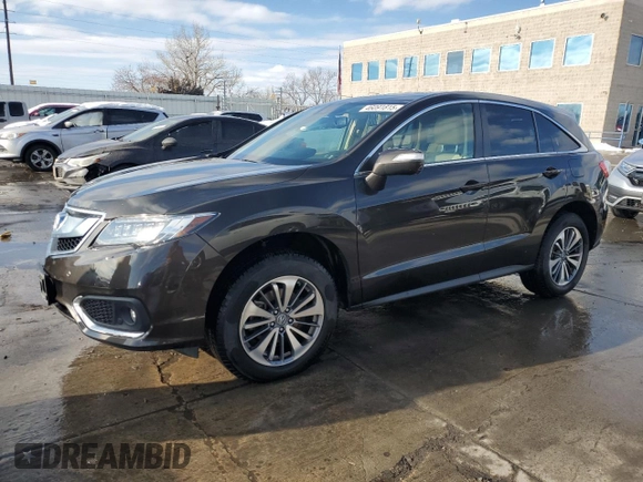 2016 Acura RDX Advance Pkg with VIN 5J8TB4H73GL025484, listed as a Copart auction lot 46091815 with 69,557 mi miles and Salvage Title. Bid and sale history available at carsss.com. Image 1.