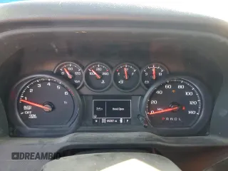 2022 Chevrolet Silverado 1500 Custom with VIN 3GCPDBEK8NG638699, listed as a Copart auction lot 45543425 with 65,287 mi miles and Salvage Title. Bid and sale history available at carsss.com. Image 9.