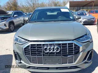 2023 Audi Q3 S line Premium with VIN WA1DECF36P1129512, listed as a IAAI auction lot 41722138 with 36,978 mi miles and . Bid and sale history available at DreamBid. Image 12.