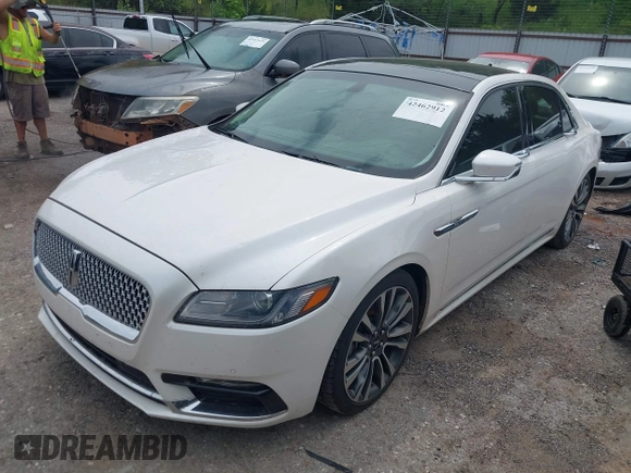 2018 Lincoln Continental Select with VIN 1LN6L9SK5J5615051, listed as a IAAI auction lot 42462912 with 77,581 mi miles and . Bid and sale history available at DreamBid. Image 2.