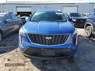 2023 Cadillac XT4 AWD Luxury with VIN 1GYFZBR46PF170575, listed as a Copart auction lot 75931784 with 8,561 mi miles and Salvage Title. Bid and sale history available at carsss.com. Image 5.