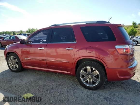 2012 GMC Acadia Denali with VIN 1GKKVTED1CJ128743, listed as a Copart auction lot 63316015 with 275,601 mi miles and Salvage title. Bid and sale history available at DreamBid. Image 2.