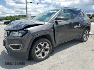 2020 Jeep Compass High Altitude z VIN 3C4NJDCB3LT123497, wystawiony jako Copart lot #59130385 z przebiegiem 107 582 mil mil oraz Czysty tytuł • Clean title. Historia ofert i sprzedaży dostępna na DreamBid. Obrazek 1.
