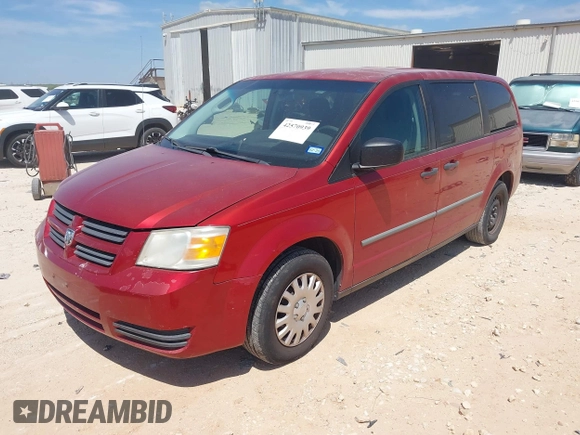 2008 Dodge Grand Caravan SE with VIN 2D8HN44H98R704647, listed as a IAAI auction lot 42570939 with 163,994 mi miles and . Bid and sale history available at DreamBid. Image 2.