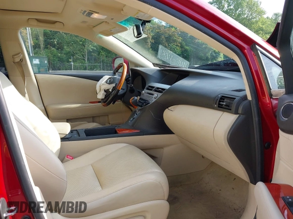 2011 Lexus RX 350 with VIN JTJZK1BA7B2004578, listed as a IAAI auction lot 42121086 with 161,990 mi miles and . Bid and sale history available at DreamBid. Image 5.