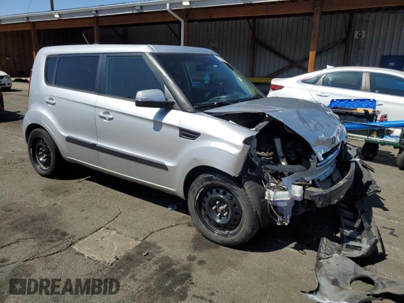 2012 Kia Soul + with VIN KNDJT2A67C7409358, listed as a Copart auction lot 52045175 with 106,908 mi miles and Salvage Title. Bid and sale history available at carsss.com. Image 4.