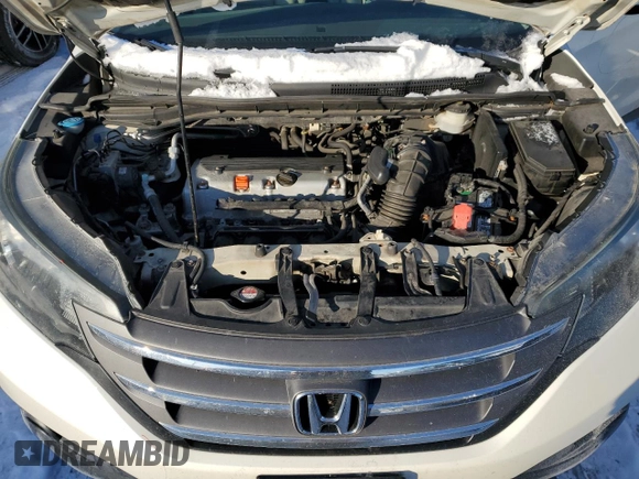 2012 Honda CR-V EX-L with VIN 5J6RM4H70CL049717, listed as a Copart auction lot 88761795 with 134,588 mi miles and Salvage Title. Bid and sale history available at DreamBid. Image 12.