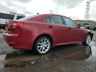 2012 Lexus IS 250 with VIN JTHCF5C21C5057870, listed as a Copart auction lot 54561375 with 102,727 mi miles and Salvage Title. Bid and sale history available at DreamBid. Image 3.