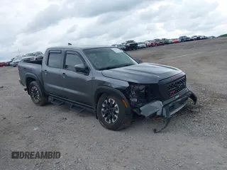 2022 Nissan Frontier SV with VIN 1N6ED1EKXNN695718, listed as a IAAI auction lot 42129238 with 43,803 mi miles and . Bid and sale history available at DreamBid. Image 1.