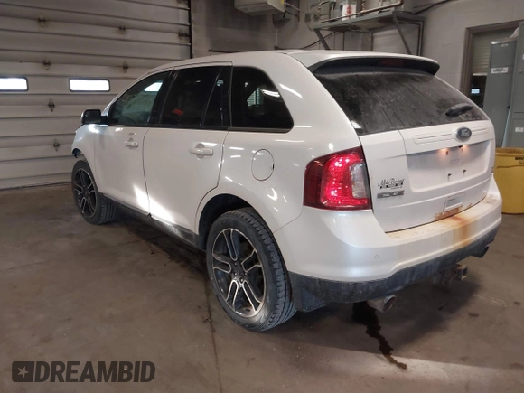 2013 Ford Edge SEL with VIN 2FMDK4JC0DBA09096, listed as a IAAI auction lot 41379060 with 181,469 mi miles. Bid and sale history available at carsss.com. Image 3.
