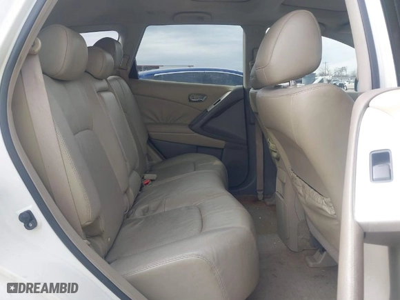 2009 Nissan Murano S with VIN JN8AZ18U69W012370, listed as a IAAI auction lot 41333790 with 186,798 mi miles. Bid and sale history available at carsss.com. Image 8.
