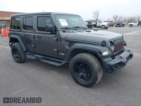 2021 Jeep Wrangler Unlimited Willys with VIN 1C4HJXDM4MW825094, listed as a IAAI auction lot 41515794 with 41,653 mi miles and . Bid and sale history available at DreamBid. Image 1.