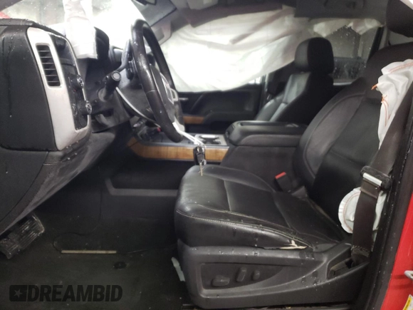2014 GMC Sierra 1500 SLT with VIN 1GTV2VEC6EZ184525, listed as a Copart auction lot 45531375 with 129,744 mi miles and Salvage Title. Bid and sale history available at carsss.com. Image 7.