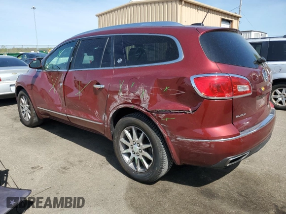 2016 Buick Enclave Leather with VIN 5GAKVBKD2GJ340391, listed as a Copart auction lot 54146165 with 111,385 mi miles and Salvage Title. Bid and sale history available at carsss.com. Image 2.