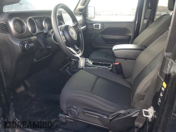 2020 Jeep Wrangler Willys с VIN 1C4GJXAN3LW245519, выставлен на аукционе Copart как лот 80423904 с пробегом 64 266 миль миль и Списание • Salvage title. История ставок и продаж доступна на DreamBid. Изображение 7.