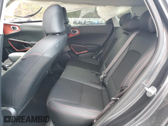 2021 Kia Soul Turbo with VIN KNDJ53AF2M7742178, listed as a Copart auction lot 85120514 with 38,759 mi miles and Salvage Title. Bid and sale history available at DreamBid. Image 12.