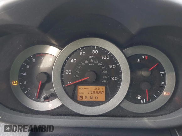 2007 Toyota RAV4 Sport with VIN JTMBK32V475015031, listed as a IAAI auction lot 41641627 with 178,980 mi miles. Bid and sale history available at carsss.com. Image 7.