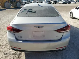 2018 Genesis G80 3.8L with VIN KMHGN4JE0JU237515, listed as a Copart auction lot 81123324 with 38,771 mi miles and Salvage Title. Bid and sale history available at carsss.com. Image 6.