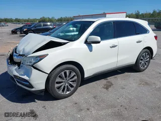 2015 Acura MDX Tech Pkg with VIN 5FRYD3H42FB006309, listed as a IAAI auction lot 41853517 with 143,646 mi miles. Bid and sale history available at carsss.com. Image 17.