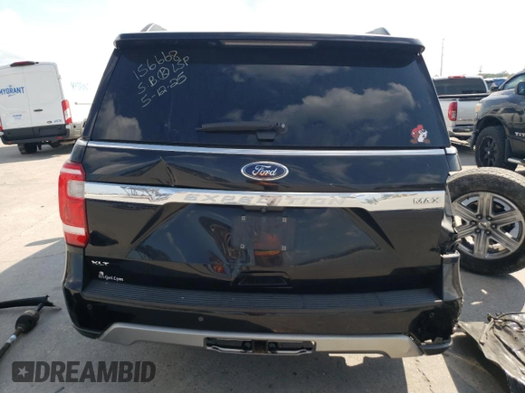 2019 Ford Expedition Max XLT z VIN 1FMJK1HT7KEA05863, wystawiony jako Copart lot #57349405 z przebiegiem 107 960 mil mil oraz Szkoda całkowita • Salvage title. Historia ofert i sprzedaży dostępna na DreamBid. Obrazek 6.