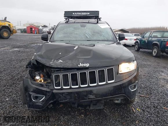 2015 Jeep Grand Cherokee Laredo with VIN 1C4RJFAGXFC602544, listed as a IAAI auction lot 41504666 with 190,170 mi miles. Bid and sale history available at carsss.com. Image 12.
