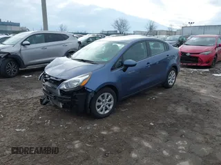 2016 Kia Rio LX with VIN KNADM4A38G6684838, listed as a IAAI auction lot 41283300 with 64,530 mi miles. Bid and sale history available at carsss.com. Image 2.