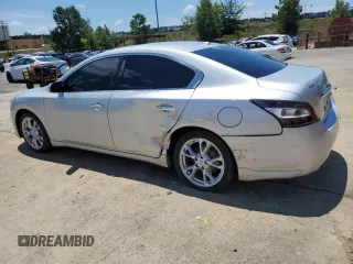 2013 Nissan Maxima SV with VIN 1N4AA5AP8DC801800, listed as a Copart auction lot 63450925 with 222,105 mi miles and Salvage title. Bid and sale history available at DreamBid. Image 2.