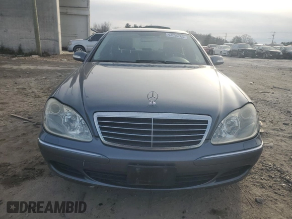 2006 Mercedes-Benz S 430 with VIN WDBNG83J96A466080, listed as a Copart auction lot 43235265 with 180,137 mi miles and Clean Title. Bid and sale history available at carsss.com. Image 5.