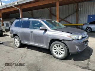 2013 Toyota Highlander Limited with VIN JTEDC3EHXD2012770, listed as a Copart auction lot 54064335 with 112,821 mi miles and Salvage title. Bid and sale history available at DreamBid. Image 4.