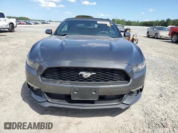 2015 Ford Mustang V6 with VIN 1FATP8EM9F5372568, listed as a Copart auction lot 57635655 with 85,856 mi miles and Salvage title. Bid and sale history available at DreamBid. Image 5.
